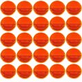 All Star Truck Parts Qty 25 Red Amber 2 Inch Round Reflector Bike Trailer Boat Mailbox Construction Equipment Rv Camper With 