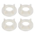 Faucet Mounting Lock Nut G1 2 Abs Plastic Retaining Nuts For Kitchen And Bathroom Sink 4 Pack Beige 1 69 In Outer Diameter 0 51 