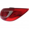 Passenger Side Tail Light Assembly For Kia Sportage 2011 2012 2013 Ki2805104 92402 3w020 Halogen Red Lens With Bulbs And 