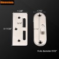 Hwmate 304 Stainless Steel Lock Sliding Door Buckle Thickened Surface-mounted Anti-theft Bolt