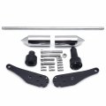 Httmt- Chrome Spike Frame Slider Protector W Mounting Bolt Compatible With 06-07 Kawasak Zx 10r P N Mt290-035-cd