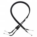 Motorcycle Control Cable Throttle Set A B Pull And Push For Yamaha Fzr 600 Rh Rm Rn Genesis Yzf Thunder Cat 4tv-26302-00 