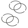 Spi 09-603r 2 Sets Standard Bore Piston Rings Arctic Cat 2001-2008 Panther 370 1999-2007 Z370 60mm 