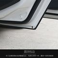 Rayauto 16ft 5m Black Car Door Moulding Rubber Anti Scratch Protector Strip Edge Guard Trim