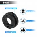 70mm Steering Wheel Hub Adapter Plate Quick Release Kit For 13 14 Inch Aluminum Black