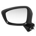 Auto Dynasty Ma1320176 Side Door Power Mirror With Heated Signal For Mazda Cx-5 2013-2015 Driver Left Paint To Match Black