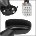 Auto Dynasty Ma1320176 Side Door Power Mirror With Heated Signal For Mazda Cx-5 2013-2015 Driver Left Paint To Match Black