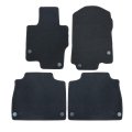 Velour Floor Mats For Mercedes Benz Gle Class 2020 2025 Custom Fit Front And Rear Black Carpet Liners Anti Slip All Season Full 
