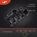 A-premium Engine Intake Manifold Assembly W Gasket O-ring Fits Dohc 4cyl 2 0l Compatible With Audi A3 Quattro 2006-2008 A4