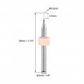 Uxcell Pcb Drill Bits 0 2mm Tungsten Carbide Rotary Tool Jewelry Cnc Engraving Print Circuit Board Micro 1 8 Inch Shank Set 10