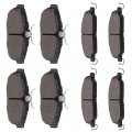 Ceramic Brakes Pads Ocpty Quick Stop Front Rear Brake Pad Fit For 2005-2010 Ford Mustang