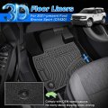 Cartist Floor Mats Compatible With Ford Bronco Sport 2021 2022 2023 2024 All Weather Liners 1st And 2nd Row Carpet Protection
