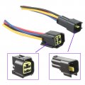 Carbhub 5 Set Connector 4 Pin Waterproof Electrical 16awg Fit For Car Truck Motorcycle Marine Boat