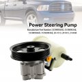 Topteng Power Steering Pump With Pulley Reservoir For Ram 1500 V6 3 7l 2009-2010 V8 4 5 55398903ad 55398903ae
