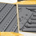 Sautvs Tpe Floor Mats For Ranger Xp 1000 Front Row Liners All Weather Protection Slush Mat Polaris Crew 2018-2023 Accessories