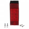 Led Fleet Count Sealed Waterproof Tail Light For Boat Trailers 8 Function Driver Side Rear Lamp Model 501 8 In W X 875 H 2 813 