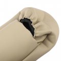 X Autohaux 1 Pair Car Front Seat Armrest Cover Replacement Microfiber Leather Beige For Ford F-350 1999-2006