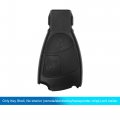 Uxcell Car Replacement Key Fob Shell Case For Mercedes Benz C E B S Class 2 Button Black