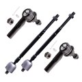 4 Piece Front Inner And Outer Tie Rod End Ev310 Es3353rl For Toyota Paseo 1992 1998 Tercel 1991 1999 