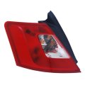 Tail Light For Ford Taurus 2010 2011 2012 Driver Side Se Sel Model On Quarter Panel Red Clear Lens With Bulbs Fits Ag1z13405e 