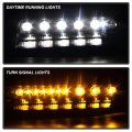 Acanii For 1999-2006 Gmc Yukon Sierra 1500 2500 3500 Black Housing Led Bumper Lights Signal Lamps Driver Passenger
