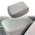 Center Console Lid Armrest Cover Replacement Microfiber Leather Gray For Toyota Highlander 2008 2009 2010 2011 2012 2013 