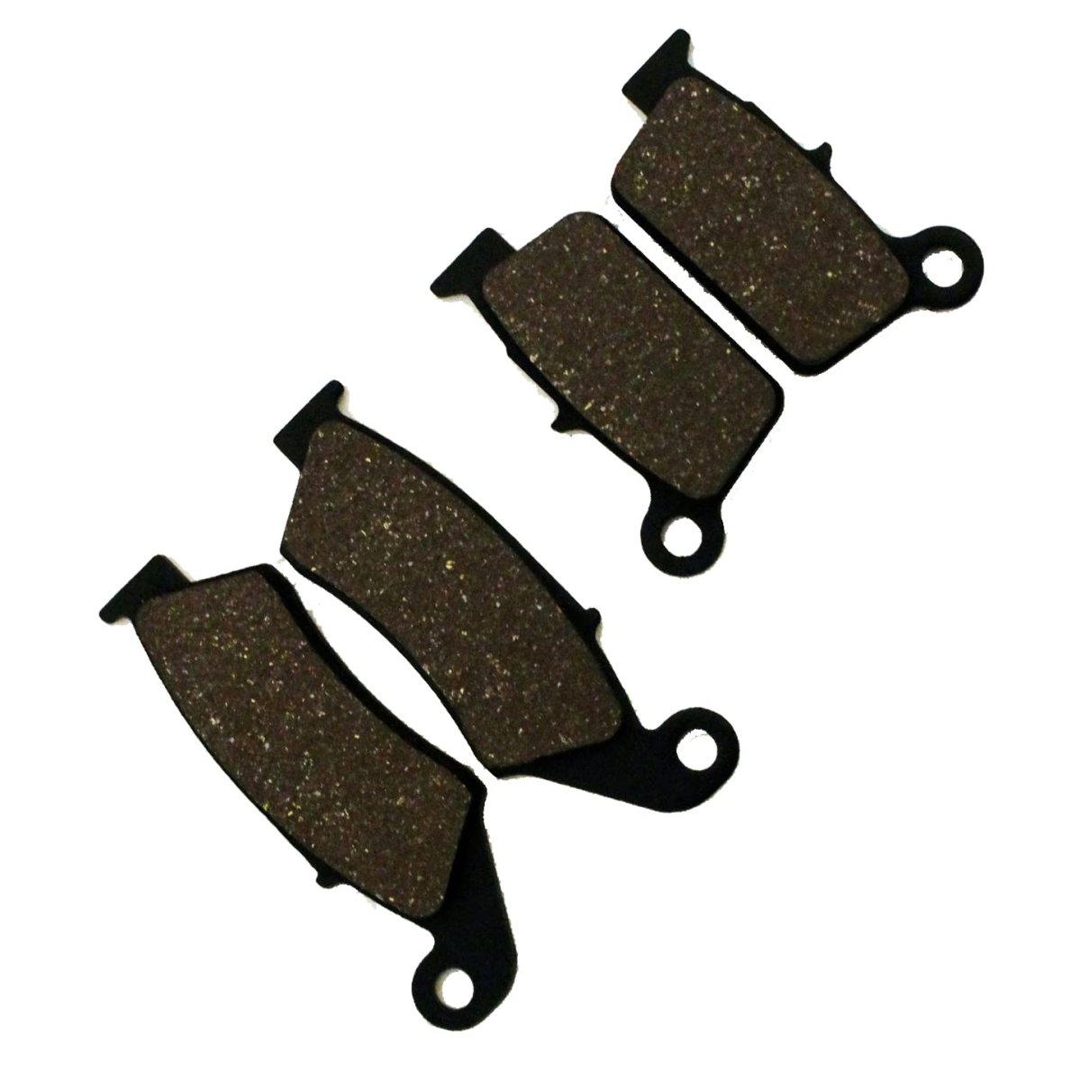 Kawasaki Kx250f And Kx450f Front Rear Brake Pads Semi Metallic Compound For Motorcycle General Use Riding Fits 2004 To 2013