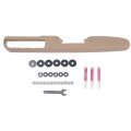 Geluoxi Front Passenger Side Door Armrest Repair Tan Replacement For Chevy Avalanche Tahoe Silverado Suburban 1500 2500 Gmc