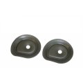 1964 66 Gm A Body Rear Coil Spring To End Clamps 2pc Inl12024 Phosphate Plated Steel Classic Style Black 