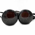 Httmt- Front Gloss Black Led Running Brake Turn Signal Indicator Light Compatible With H-d Xl 883 1200 92-17 P N Mt224-019f-gbk
