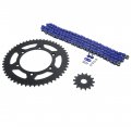 Fits Yamaha 00-02 Yz426f 01-02 Wr426f Blue O Ring Chain Sprocket Black 14 52 116l