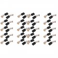 Uxcell 20 Pairs Electric Drill Motor Rotary Power Tool Carbon Brush 5 X 9 13mm Black