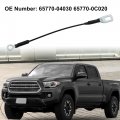 X Autohaux Rear Tailgate Cables Lift Gate Support Straps Pickup For Toyota Tacoma 1995-2003 65770-04030 Black