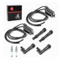Moto1988 Ignition Coil Pack R L Spark Plug Cap For Honda Nighthawk 750 Cb750 1991-2003