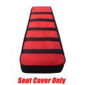 Jmchstore Red Ribbed Mini Bike Seat Cover Gripper Soft For Coleman Ct200u 196cc Baja Db30 Hisun 200cc Trail Cushion Replacement