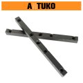8an Fuel Rails Kit Black Replacement For Ls1 And Ls6 Includes 90 Degrees Fittings Orb End Plug