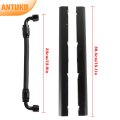 8an Fuel Rails Kit Black Replacement For Ls1 And Ls6 Includes 90 Degrees Fittings Orb End Plug