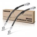 A-premium Rear Driver And Passenger Brake Hydraulic Hoses Compatible With Select Ford Lincoln Mercury Models Fusion 2008-2009