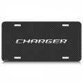 Ipick Image Made For Dodge Charger Carbon Fiber Look Graphic Special Aluminum Metal License Plate