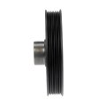 Harmonic Balancer For Dodge Caliber 2007 To 2012 Serpentine Drive Belt Keyway Type Replacement 2312425000 2312425050 Black 