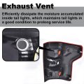 Left Driver Rear Brake Tail Light Assembly For Ford F150 2018 2019 2020 Red Lamps With Bulbs And Wiring Harness