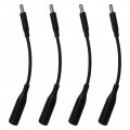 4x Power Charger Converter Adapter Cable 7 4mm To 4 5mm Replacement For Dell Small Tips