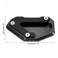 X Autohaux 1 Set Aluminum Alloy Motorcycle Kickstand Plate Pad For Suzuki Dl650 V-strom650 Xt 650xt 2004-2022 Motor Bike