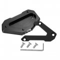 X Autohaux 1 Set Aluminum Alloy Motorcycle Kickstand Plate Pad For Suzuki Dl650 V-strom650 Xt 650xt 2004-2022 Motor Bike