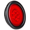 Halo Led 4 Sealed Round Stop Turn Tail Lights Red Lens A Durable Replacement For Any Trailer