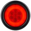 Halo Led 4 Sealed Round Stop Turn Tail Lights Red Lens A Durable Replacement For Any Trailer 