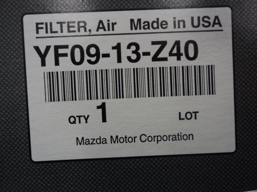 Mazda Tribute 2001-2011 New Air Filter Yf09-13-z40