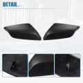 Uxcell 1 Pair Car Exterior Side Mirror Cover Trim Rear View Housing Door Wing Covering Cap No 84026841 84026842 For Chevrolet