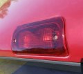 Ecotric New Red Third Brake Light Lens Cover Compatible With 1994-2004 Chevy S10 Gmc Sonoma High Mount Stop Lamp For Extended