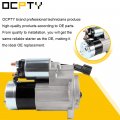 Ocpty Smt0160 Starter Fit For Frontier Xterra 3 3l Years 99 00 01 23300-4s100 23300-4s102